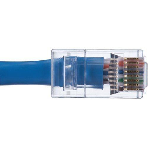 IDEAL INDUSTRIES IDEAL 85-376 Cat6 Feed-Thru Modular Plugs, 50-Pack