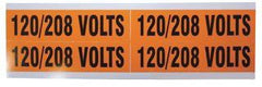 IDEAL INDUSTRIES Ideal Industries 44-296 Voltage and Conduit Marker Card 120/208V (1-1/8 IN x 4-1/2 IN) Replacement MPN