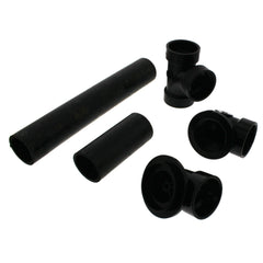 JONES STEPHENS Jones Stephens B07033 Bath Waste Standard Full Kit - CP Toe Pop-Up Drain w/ 1 Hole Face Plate (ABS)