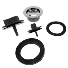 JONES STEPHENS Jones Stephens B07070 Standard PVC Bath Waste Rough-In Kit w/ CP Lift & Turn Drain Body & Test Kit (1 Hole)