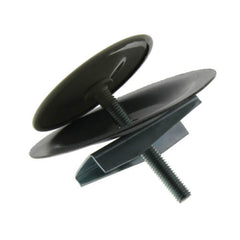 JONES STEPHENS Jones Stephens B1020AL 1-3/4 OD Sink Hole Cover w/ Wing Nut Almond