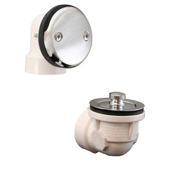 JONES STEPHENS Jones Stephens B07152 PVC Lift & Turn Drain in Chrome Plated