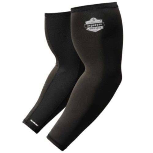 ERGODYNE Chill-Its 12386 6690 Cooling Arm Sleeves, 2X-Large, Black
