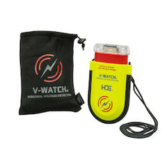 GREENLEE Greenlee VW-20H V-Watch Personal Voltage Detector with C-10 Carrying Case Lanyard