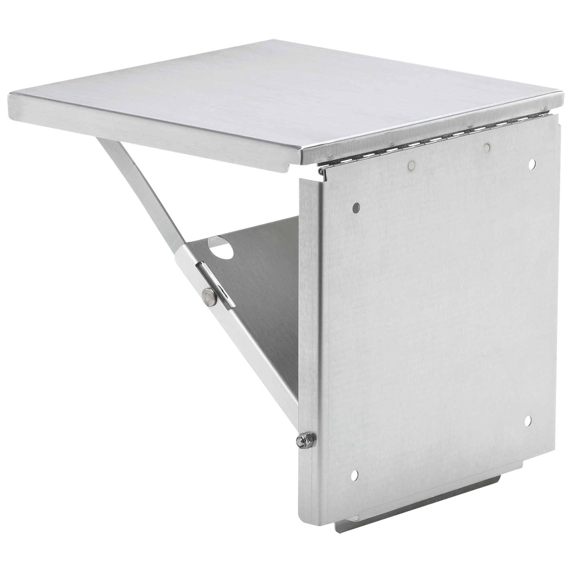 HOFFMAN Hoffman ACSHELF1818SS Folding Shelf 18 by 18 Stainless Steel Type 304