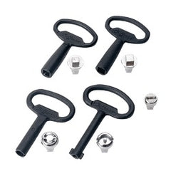 HOFFMAN Hoffman LLKSM7 Key Insert Material/Finish: Steel/Chrome