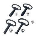 HOFFMAN Hoffman LLKSM7 Key Insert Material/Finish: Steel/Chrome