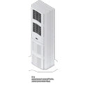 HOFFMAN Hoffman S162546G050 Air Conditioner 8500BTU 400 460V 50 60 Hz 2500W