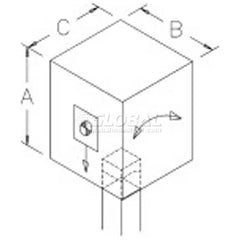 HOFFMAN Hoffman ASWV44 Swivel 1.06X4.00X4.00 Aluminum