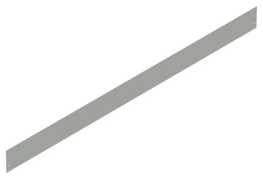 HOFFMAN Hoffman F66BB2C Brackets 2 Compart Qty 5 Fits 6.00x6.00 Steel/Gray