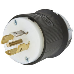 HUBBELL WIRING Hubbell HBL2511ST Locking Devices Twist-Lock Industrial Male Insulgrip Plug 20A 3-Phase WYE 120/208VAC 4-Pole