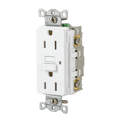 HUBBELL WIRING Hubbell Wiring Device-Kellems GFR15W HWDK GFR15W 15A 125VAC COMM GFR WHI