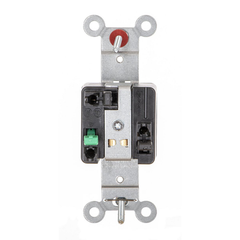 HUBBELL WIRING Hubbell Wiring Device-Kellems HBL4560ST LKG SGL RCPT 15A 250V