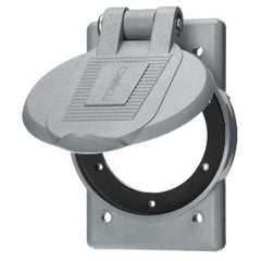 HUBBELL WIRING Hubbell Wiring Device-Kellems WP2 HWD Weatherproof Cover 20A/30A 1-Gang Standard Size
