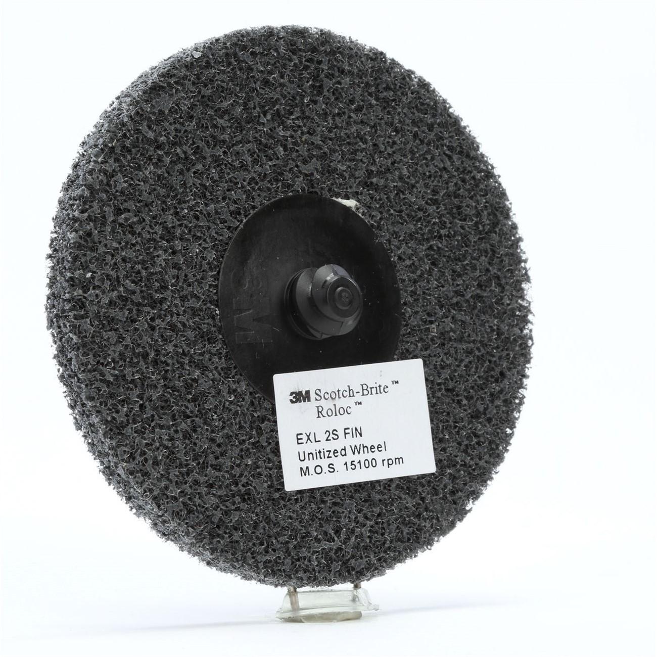 3M 3M 7100005209 3 X No Hole Fine Grade Silicon Carbide Scotch-Brite Roloc Disc