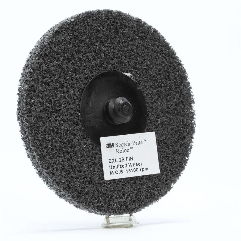 3M 3M 7100005209 3 X No Hole Fine Grade Silicon Carbide Scotch-Brite Roloc Disc