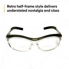 3M 3M 7000052798 Nuvo 2 Diopter Gray Safety Glasses With Clear Anti-Fog Lens