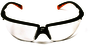 3M 3M 7000127535 Privo Black Safety Glasses With Clear Anti-Fog Lens