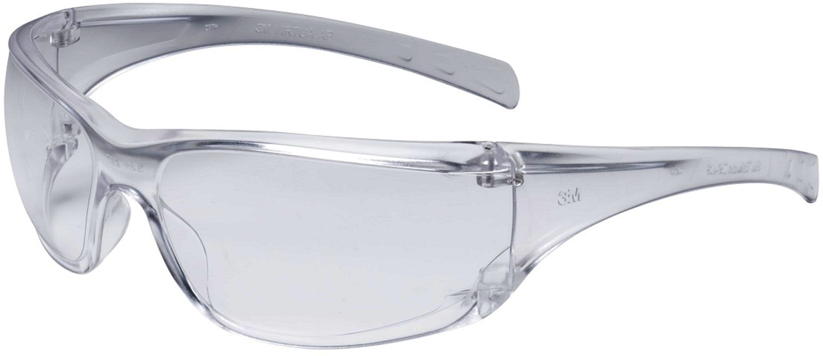 3M 3M 7000030054 Virtua Clear Safety Glasses With Clear Anti-Scratch Lens