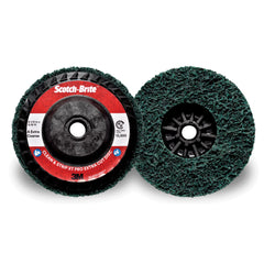 3M 3M 7100175520 4 1/2 X 5/8 Extra Coarse Grade Aluminum Oxide Scotch-Brite Green Disc