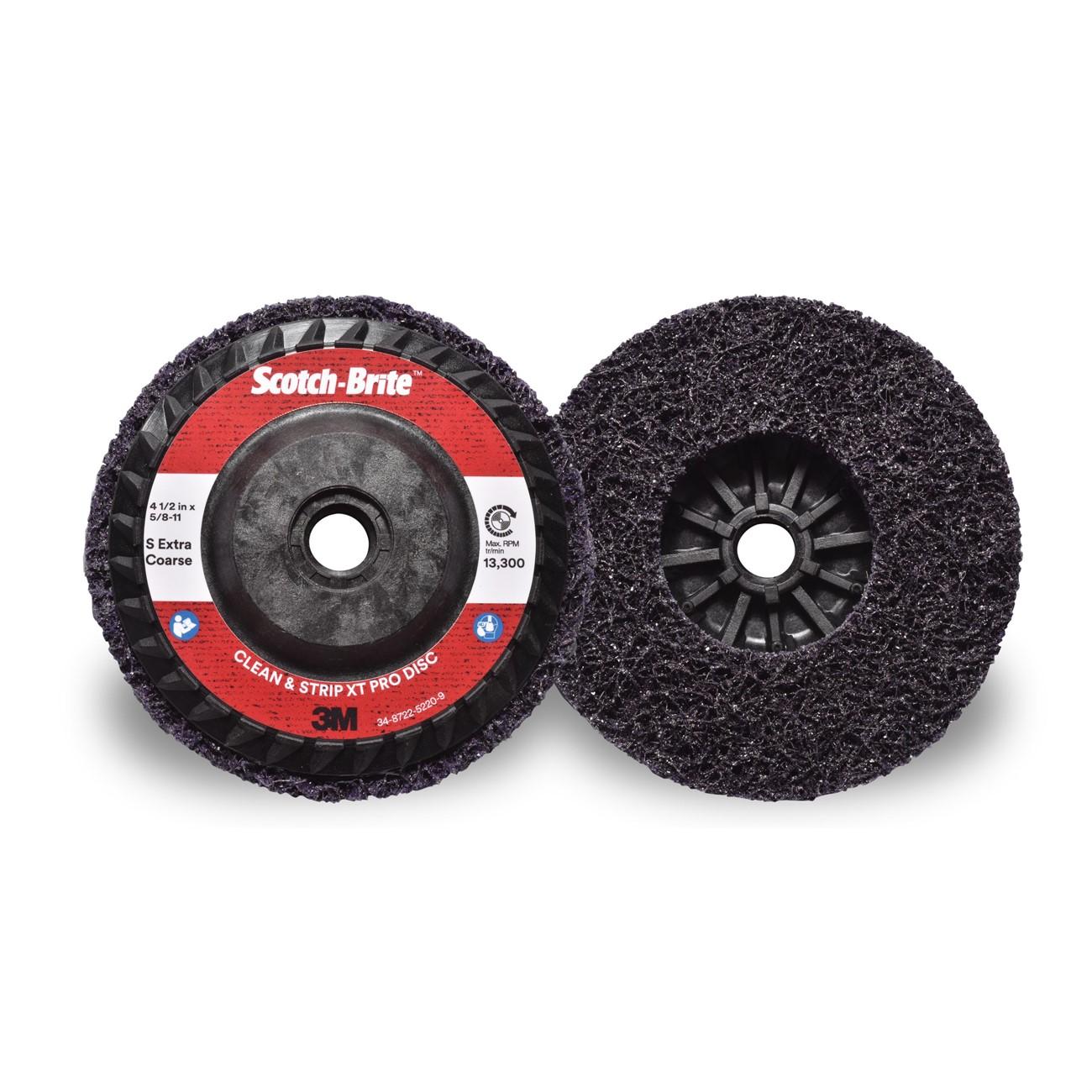 3M 3M 7100175252 Clean and Strip XT Pro Disc 4 1/2 X 5/8 Extra Coarse Grade