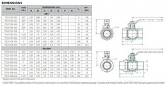 APOLLO VALVES Apollo 77CLF14304A BV,1/2NPT,LF BRZ,FP,2-1/4EXT