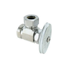 BRASSCRAFT BrassCraft O3301XC 1/2 in. FIPT x Slip Knurled Oval Handle Angle Supply Stop Valve