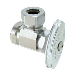 BRASSCRAFT BrassCraft O3301XC 1/2 in. FIPT x Slip Knurled Oval Handle Angle Supply Stop Valve
