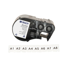 BRADY Brady M4C-375-422 Aggressive Adhesive Multi-Purpose Polyester Labels 0.375 in W x 25 ft
