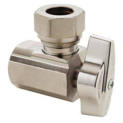 BRASSCRAFT BrassCraft KT3301XC KT Series 1/2 in. FIPT x Slip Lever Handle Angle Supply Stop Valve in Chrome Plated