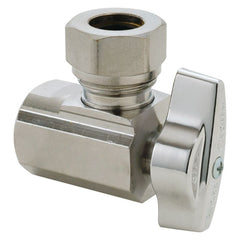 BRASSCRAFT BrassCraft KT3301XC KT Series 1/2 in. FIPT x Slip Lever Handle Angle Supply Stop Valve in Chrome Plated
