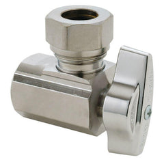 BRASSCRAFT BrassCraft KT3301XC KT Series 1/2 in. FIPT x Slip Lever Handle Angle Supply Stop Valve in Chrome Plated