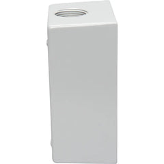 CENTAUR Centaur WIFSB75/4 1 Gang Weatherproof Box 2 Deep 4 X 3/4 Hole Gray