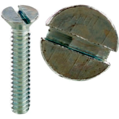 MINERALLAC Minerallac 50132J Machine Screw, #6-32 x 2, Zinc Plated