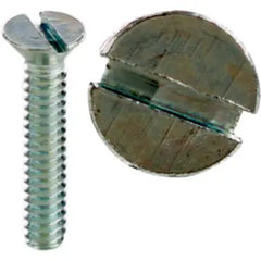 MINERALLAC Minerallac 50132J Machine Screw, #6-32 x 2, Zinc Plated