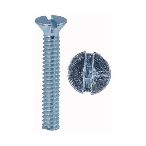 MINERALLAC Minerallac 50132J Machine Screw, #6-32 x 2, Zinc Plated