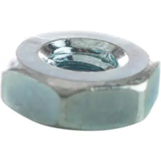 MINERALLAC Minerallac 40105J 6-32 Hex Nut, Zinc Plated