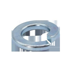 MINERALLAC Minerallac 40505J Medium Split Lock Washer #6 Nominal Steel Zinc Plated