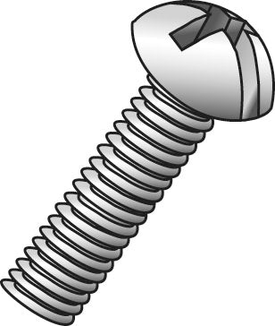 MINERALLAC Minerallac 52616J Combination Machine Screw #10-24 1 in OAL