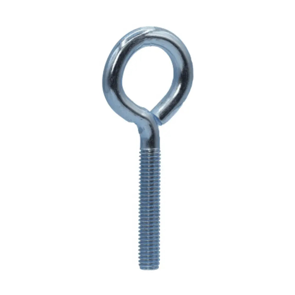 MINERALLAC Minerallac 64132J 1/4 x 2 Eye Bolt, With Hex Nuts, Zinc Plated