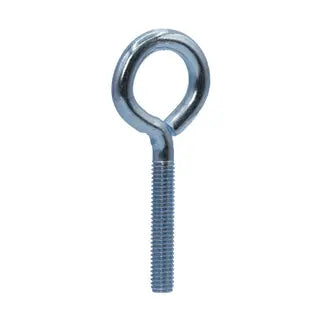 MINERALLAC Minerallac 64132J 1/4 x 2 Eye Bolt, With Hex Nuts, Zinc Plated