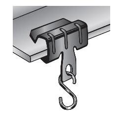 MINERALLAC Minerallac 70020J Cully 1 1/4 S Hook ZP