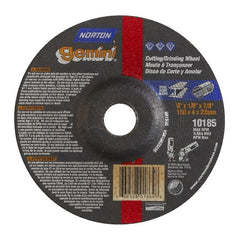 NORTON Norton 66252801864 Gemini Depressed Center Wheel 6 x 1/8 x 7/8