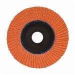 NORTON Norton 66254400254 Blaze Ceramic Alumina Coarse Grit Center Mount Plastic Flat Flap Disc
