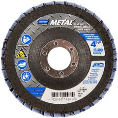 NORTON Norton 66254419978 Metal Zirconia Alumina Extra Coarse Grit Center Mount Fiberglass Conical Flap Disc