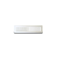 METAL-FAB Metal-Fab MFTSG142W 2X14 Toe Space Grille White