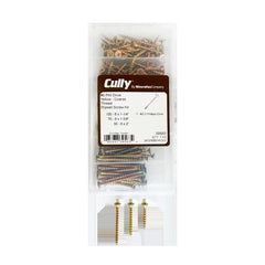 MINERALLAC Minerallac 39563 #6 Coarse Thread Drywall Screw Kit, Bugle Head, Phillips, Yellow Zinc Plated