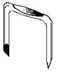 MINERALLAC Minerallac I13A Non-Insulated Metal Cable Staple for 6/3 SEU Cable
