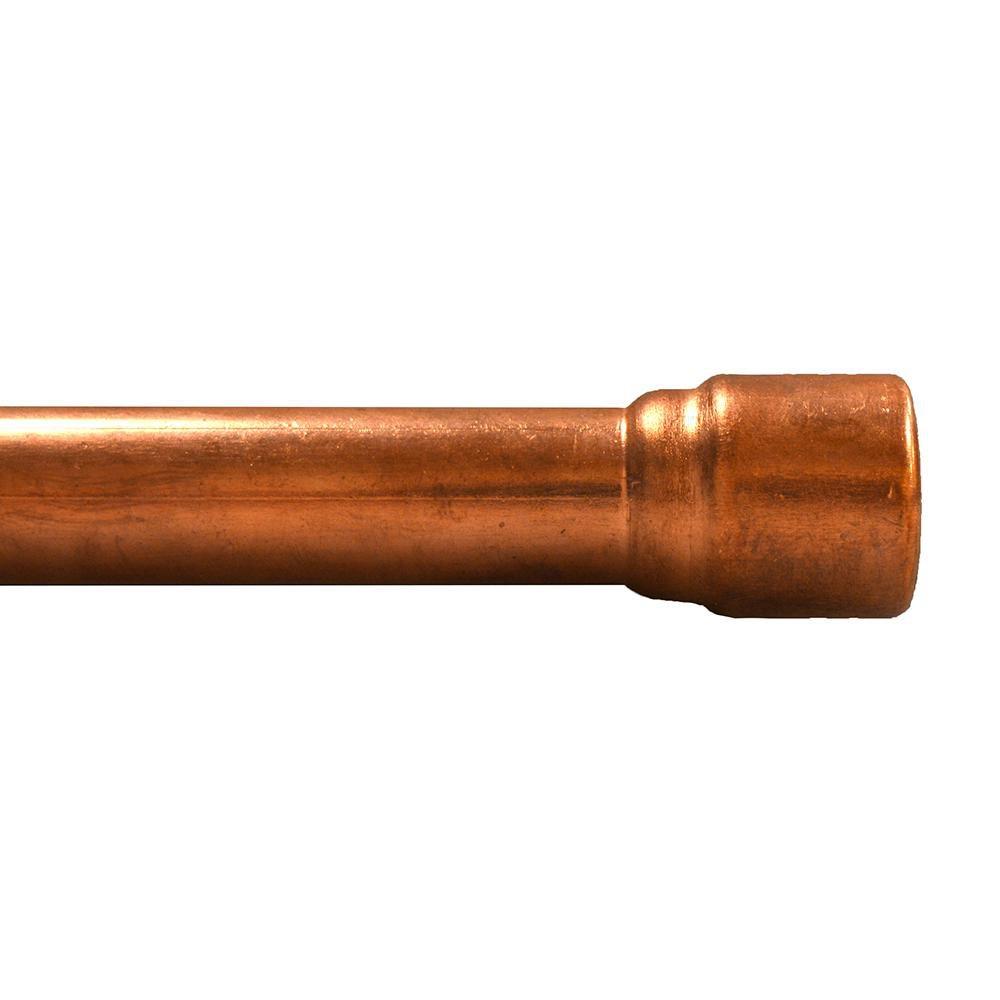 JONES STEPHENS Jones Stephens S73008 1/2 in. CPVC x MSWT Stub Out Elbow, 8 x 2-1/4 in. Long