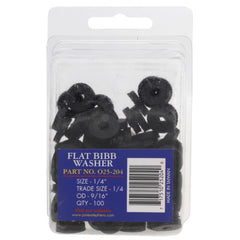 JONES STEPHENS Jones Stephens O25204 Sz 1/4(9/16)Flat Bibb Washers (1=100 Pcs)
